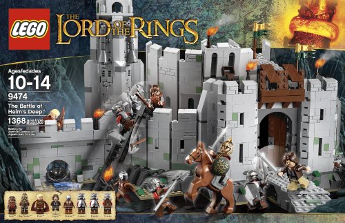 the battle of helms deep - lego 9474